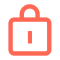 Icon illustration of a padlock