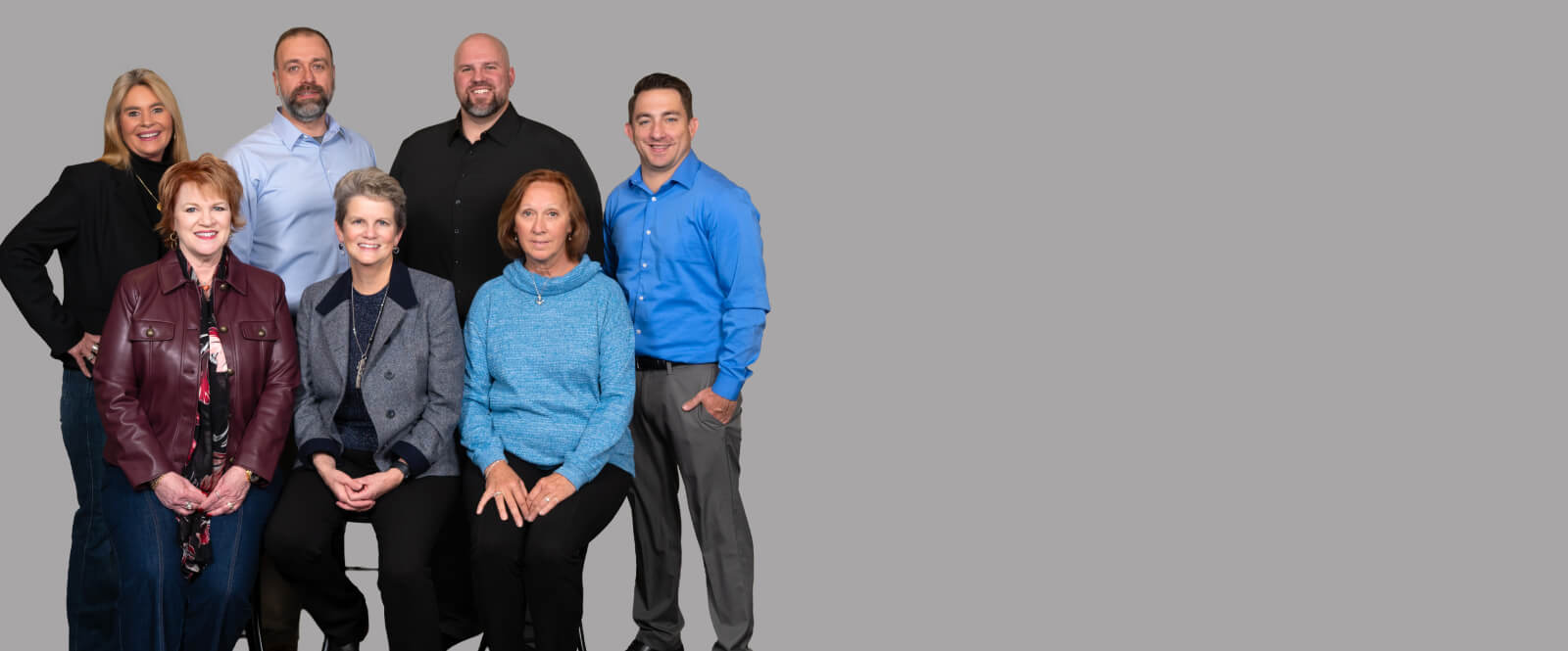 A group shot of the Community Bank lenders